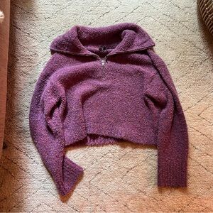 Apparis purple pullover 
Size large 
New w tags